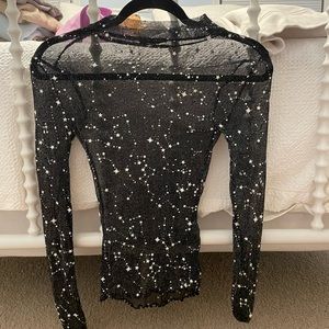 Mesh star top